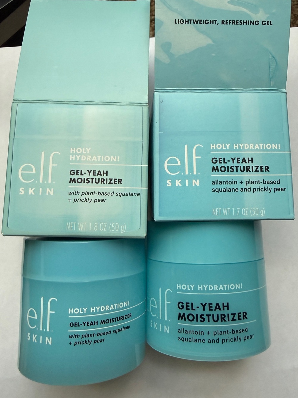 Skin Gel-Yeah Moisturizer - Hydrating Gel Moisturizer (Aqua Blue)